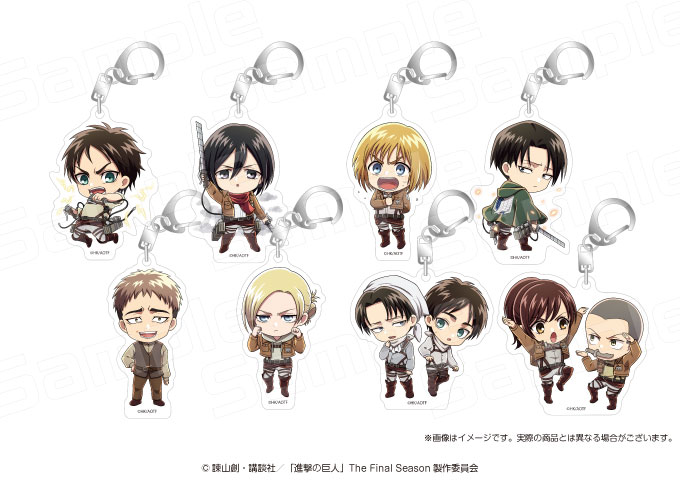 TVアニメ『進撃の巨人』Season1 ヴィレッジヴァンガード限定グッズ発売