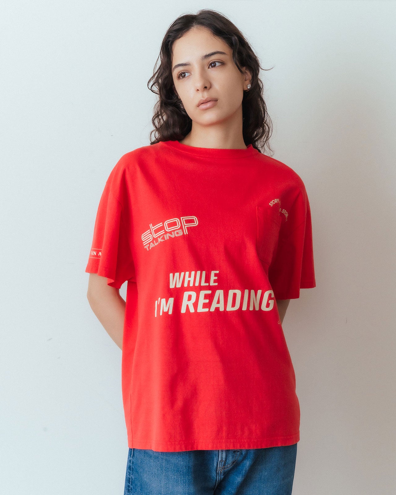 Shinzone（シンゾーン）】I'M READING TEE Tシャツ