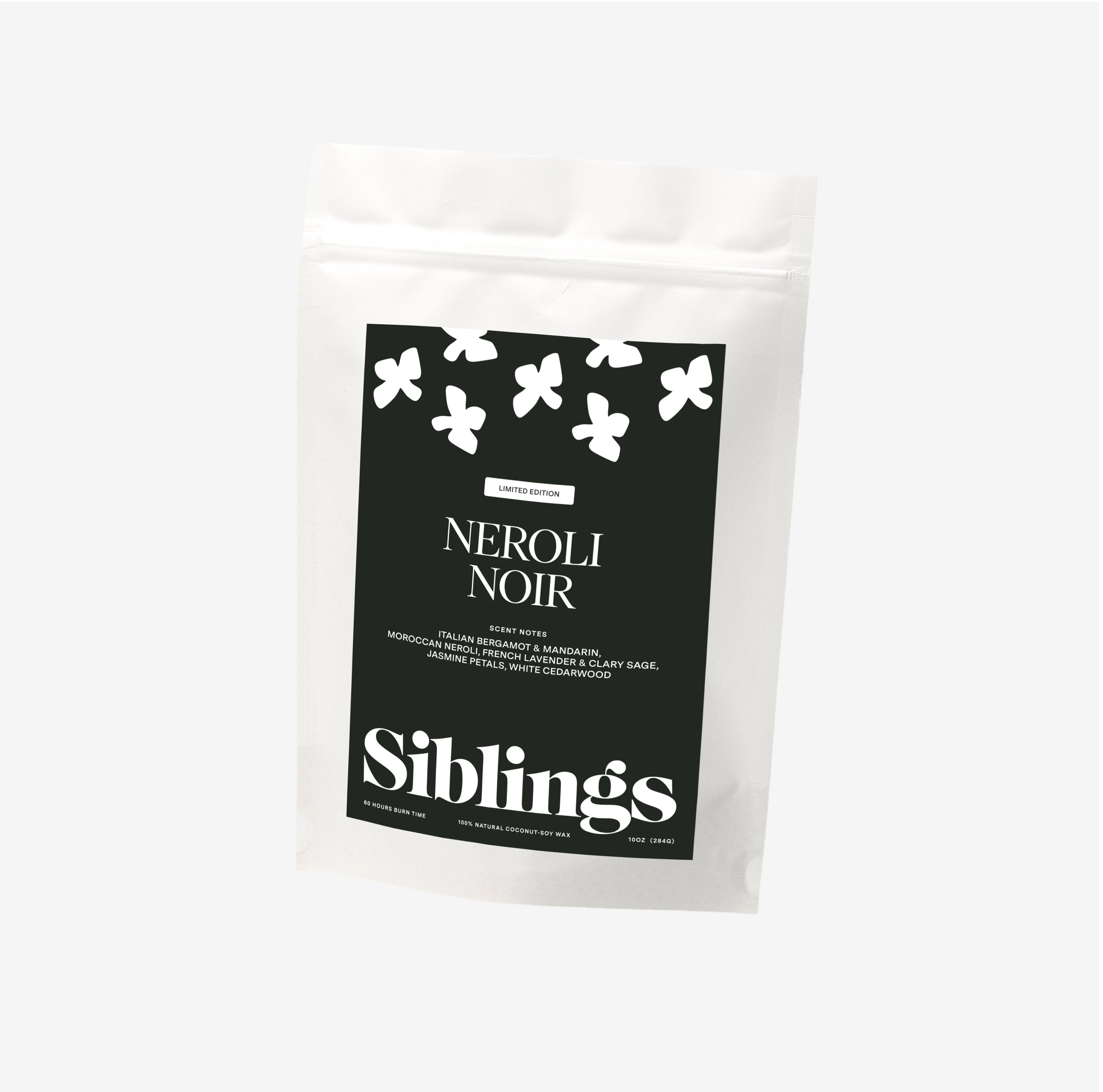 Neroli Noir | Clean Candle Refill | Siblings