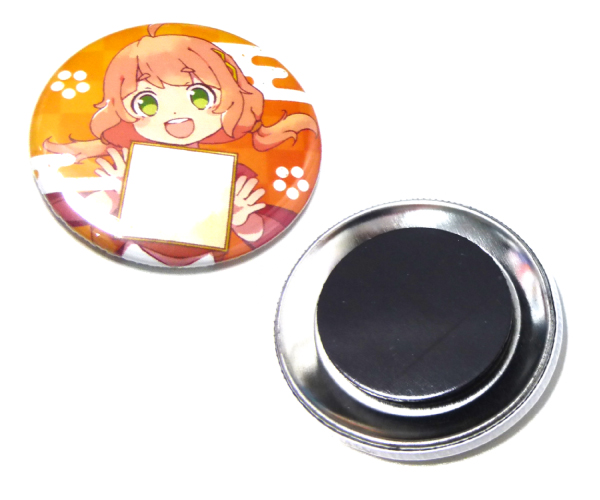 マグネット缶バッジ│同人色紙・同人グッズ製作のシキシ.アン