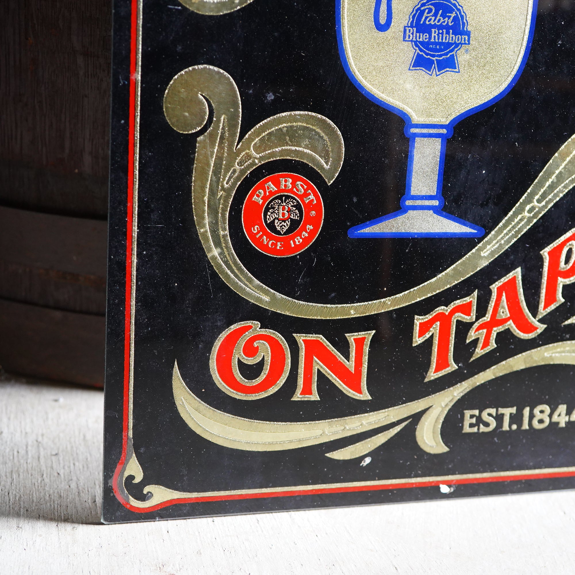 1980's Pabst Blue Ribbon パブミラー – SK OLDIES