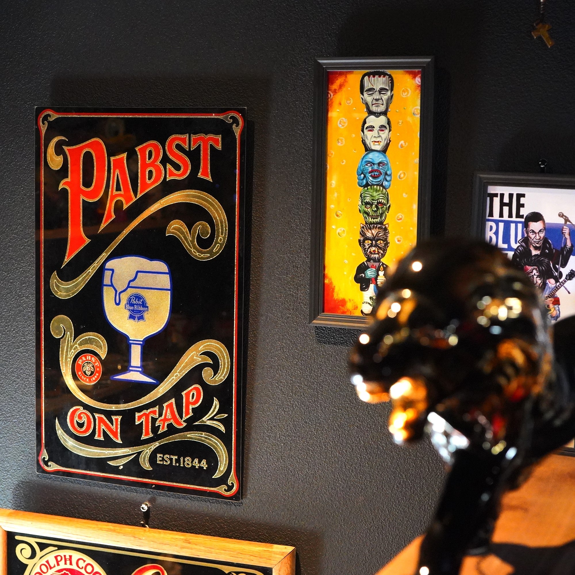 1980's Pabst Blue Ribbon パブミラー – SK OLDIES