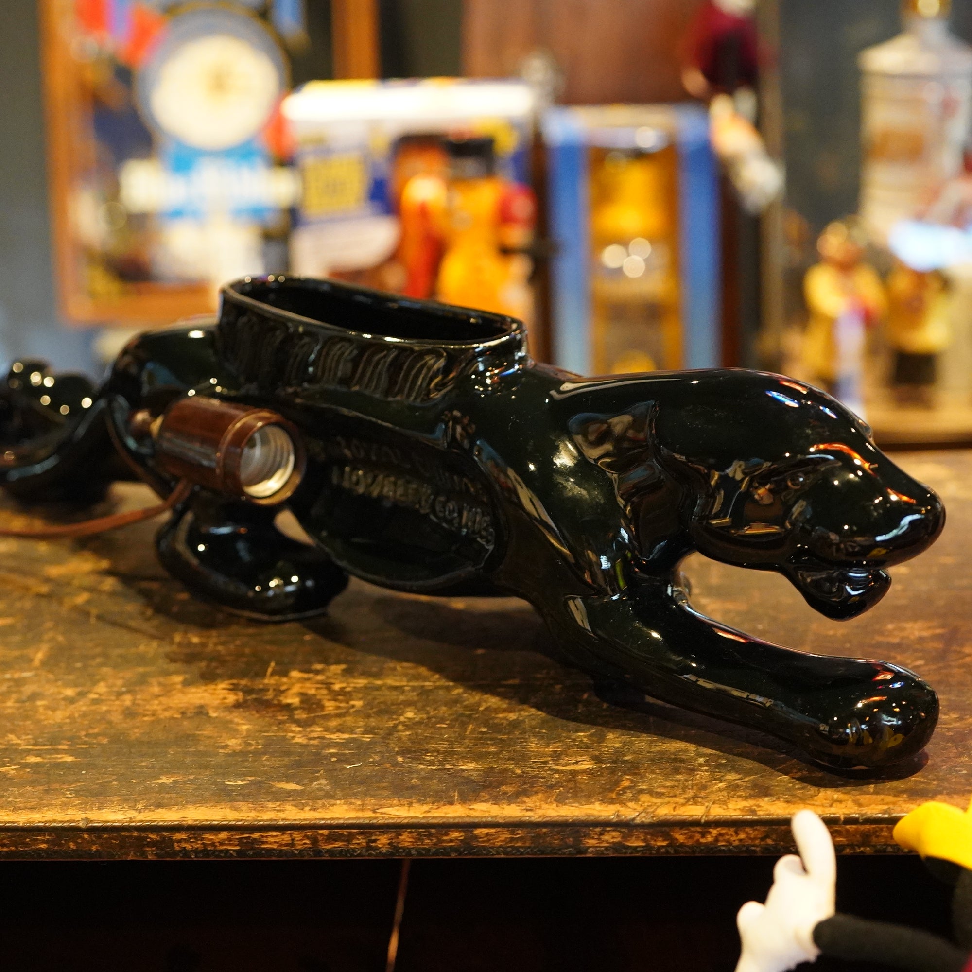 1950's ブラックパンサー プランターTVランプ – SK OLDIES