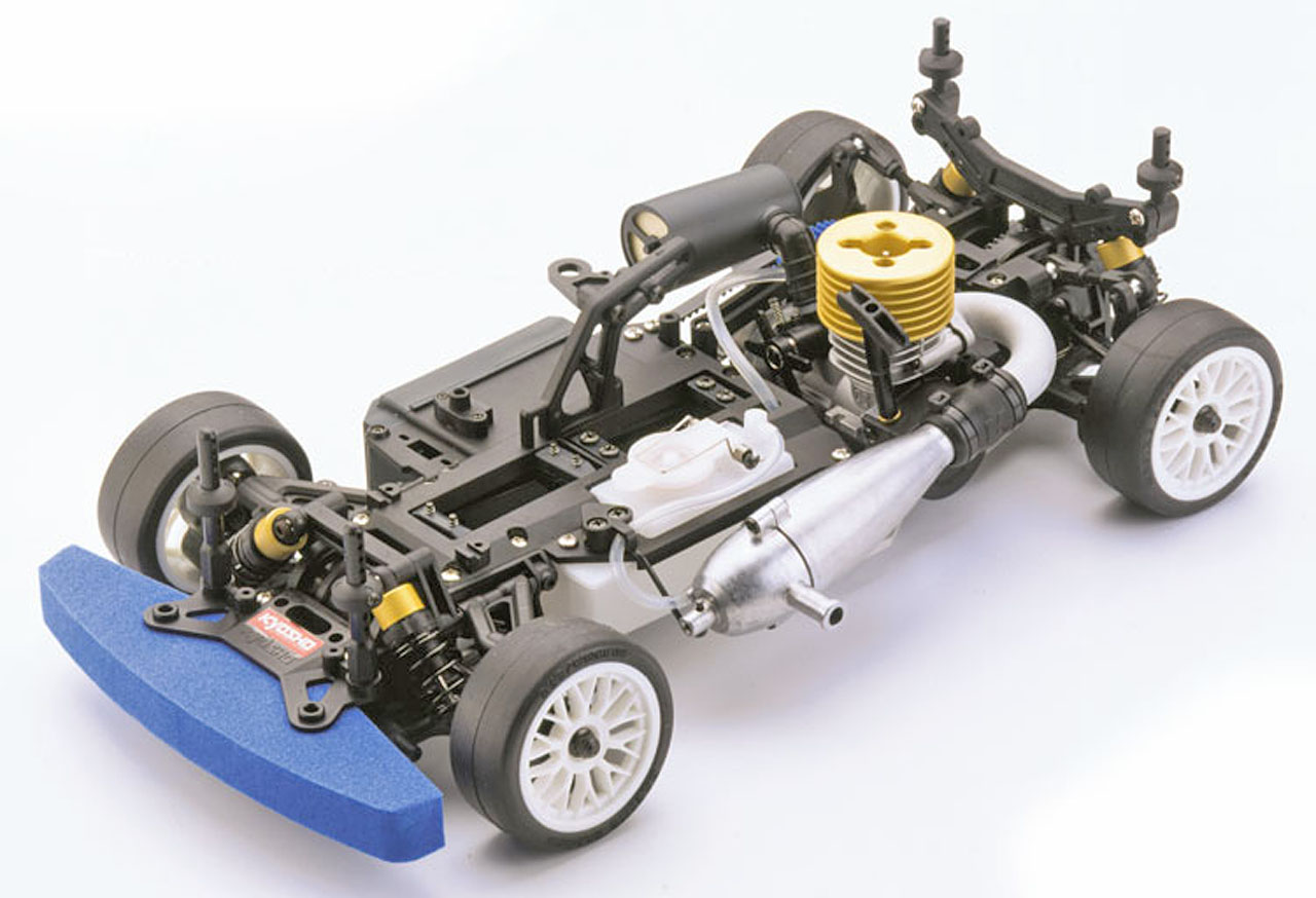 京商V-one エンジンカーシャーシ、パーツ取り用シャーシセット 京商V-one