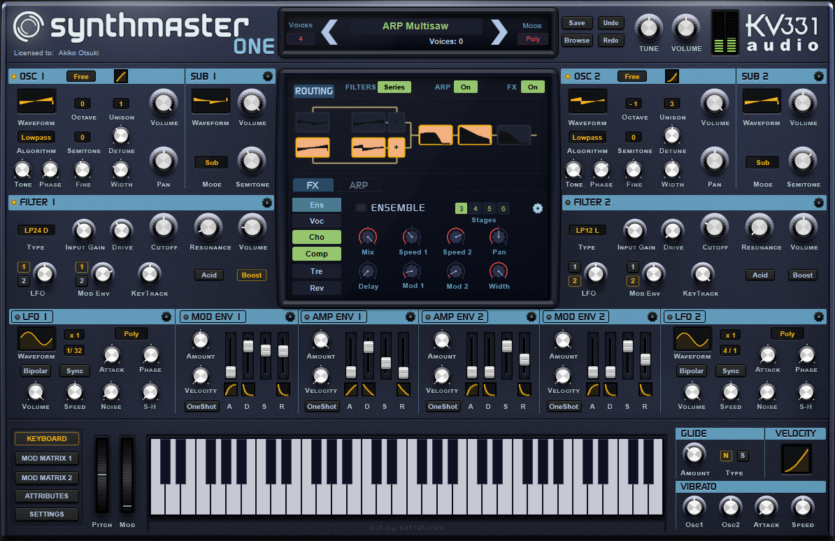 ソフト音源 「SYNTHMASTER ONE」 | SONICWIRE