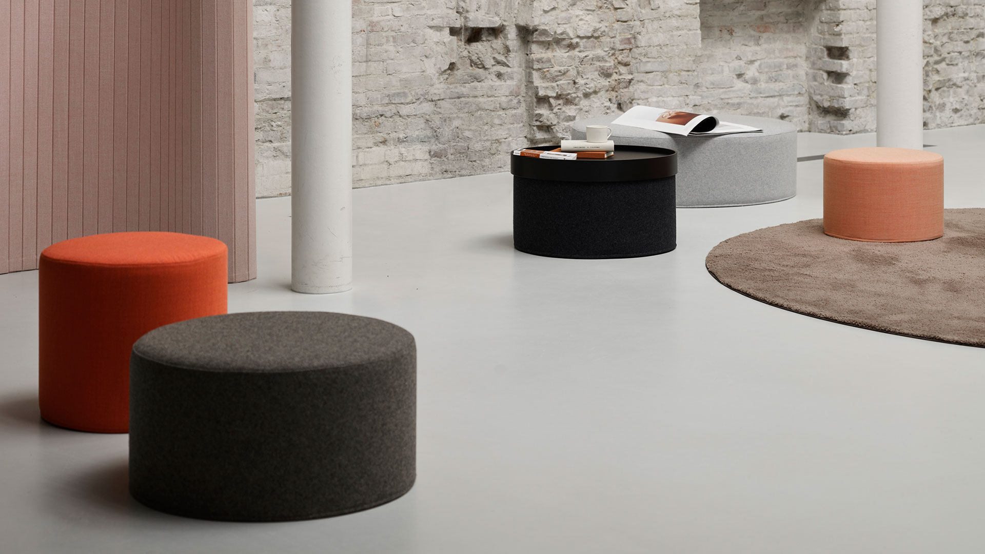DRUM Pouf » SOFTLINE Furniture
