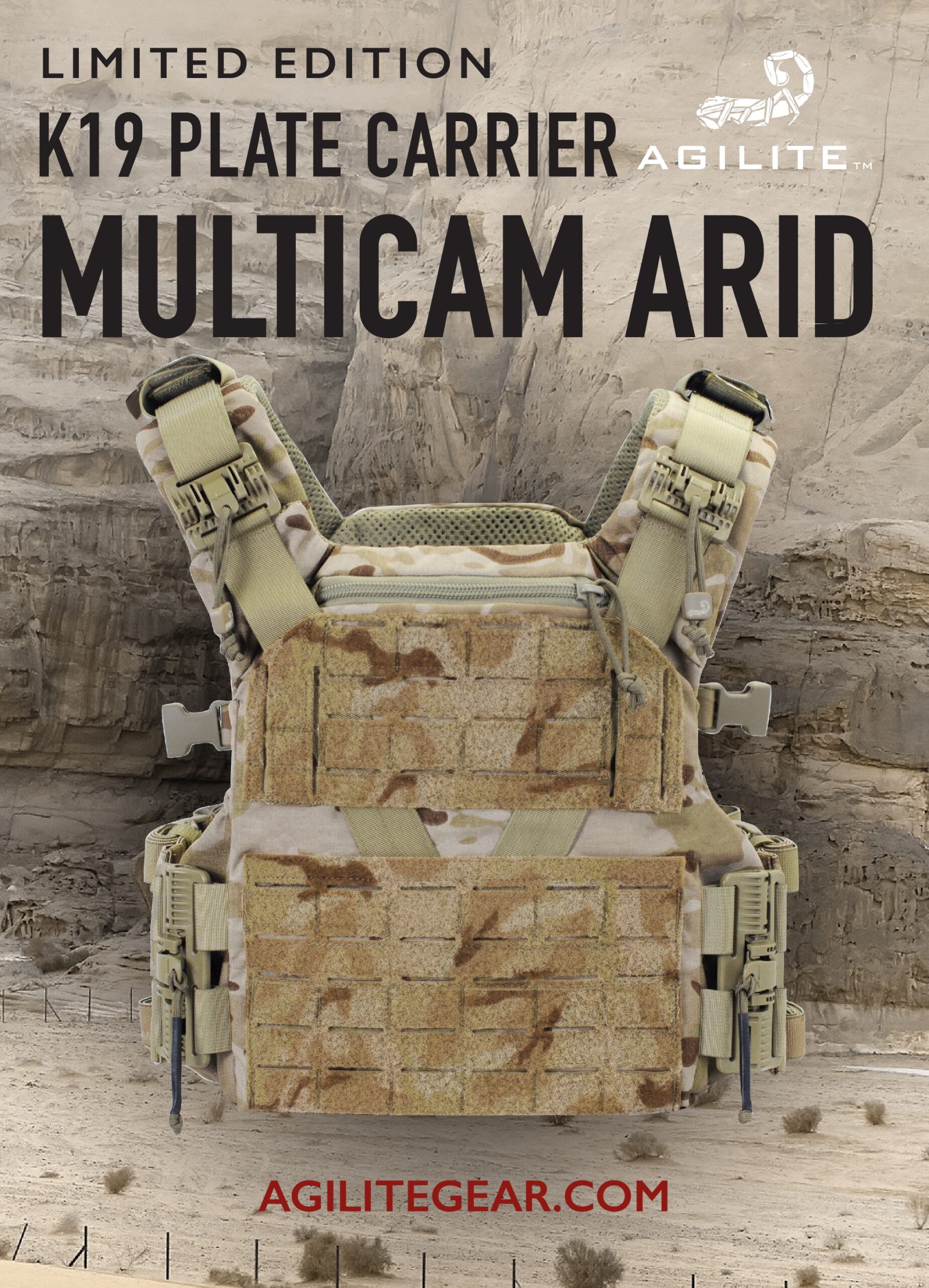 Limited Edition Agilite K19 in Multicam Arid | Soldier Systems