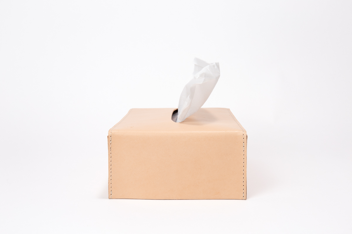 Leather tissue case - SORA TO CHI ソラトチ