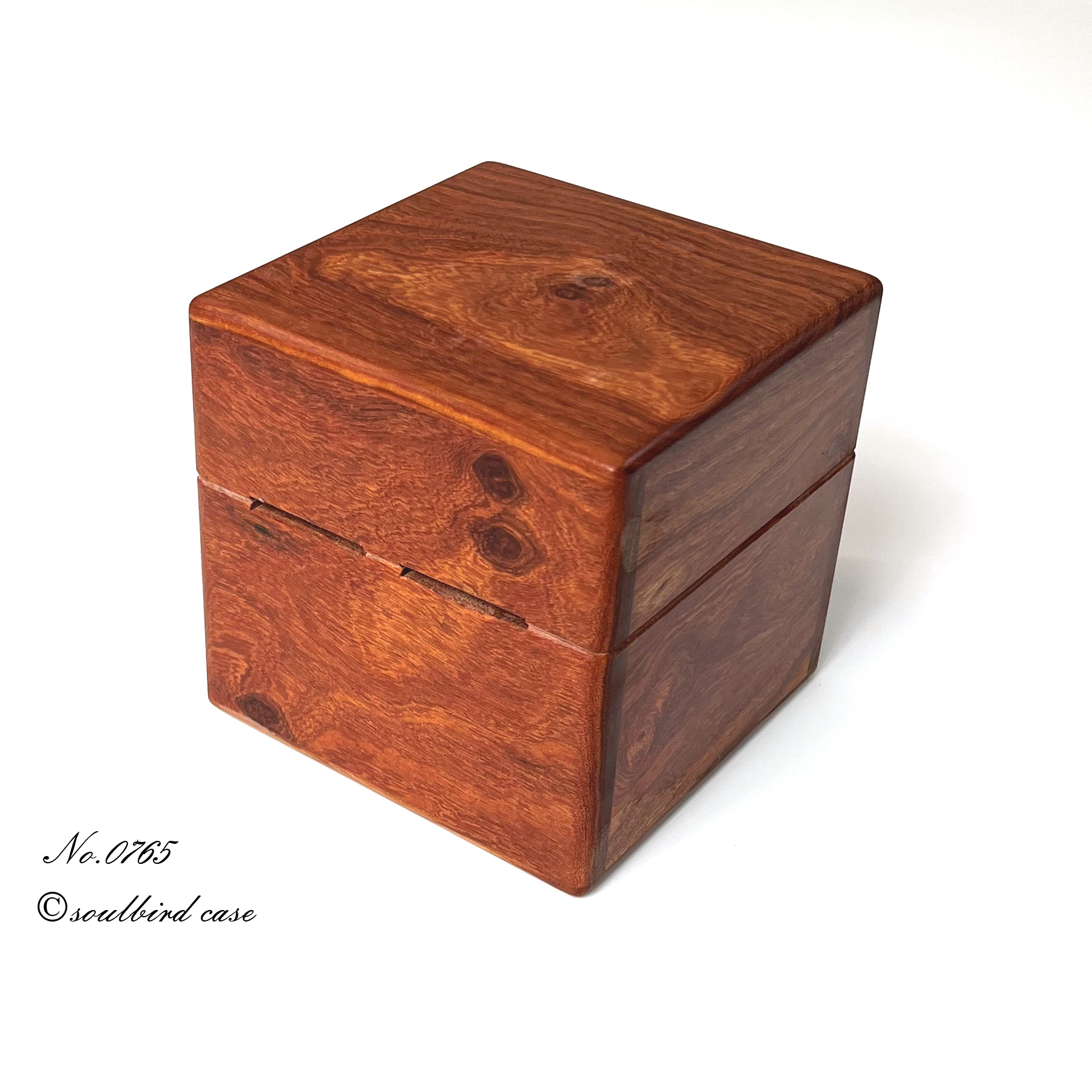 No.0765 紫檀（シタン）1本用 時計ケース | 高級時計ケースのソウルバード