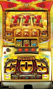 初代ミリオンゴッド パチスロ スロットマシン 4号機 【引き取り限定