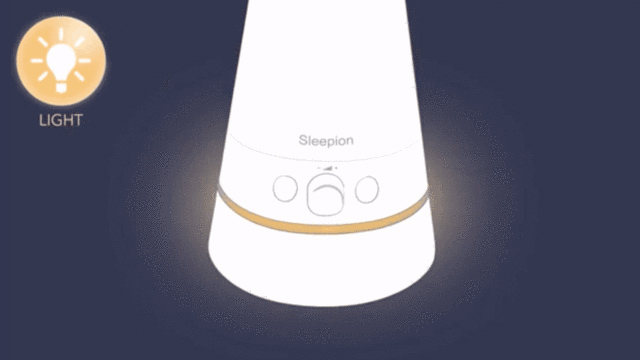 自然な音、天然の香り、安らげる光。 快眠サポートツール「Sleepion3」