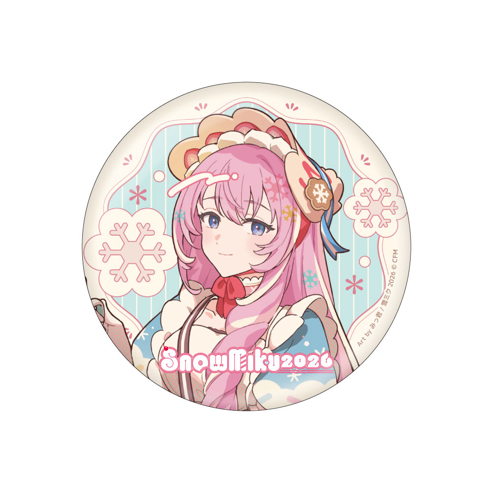 グッズ]SNOW MIKU 2026 BIG缶バッジ（ランダム11種）｜SNOW MIKU 2026