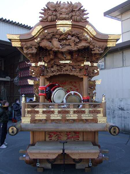 先代堺町地車彫物(木鼻) 堺市南区 片蔵 先代堺町地車彫物(木鼻)