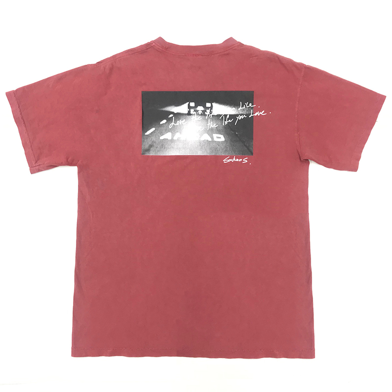 LIFE EASY TEE クリムゾン | Suchmos（Suchmos） | SPACE SHOWER STORE