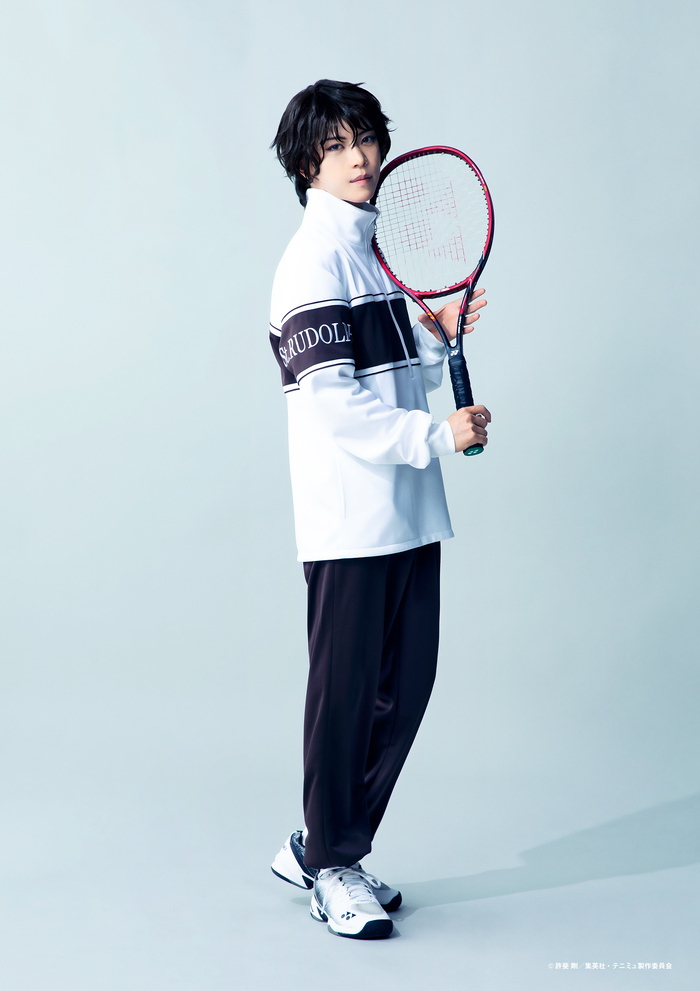 テニミュ、両テニス部に君臨する部長のキラリと光る鋭い眼光が印象的な