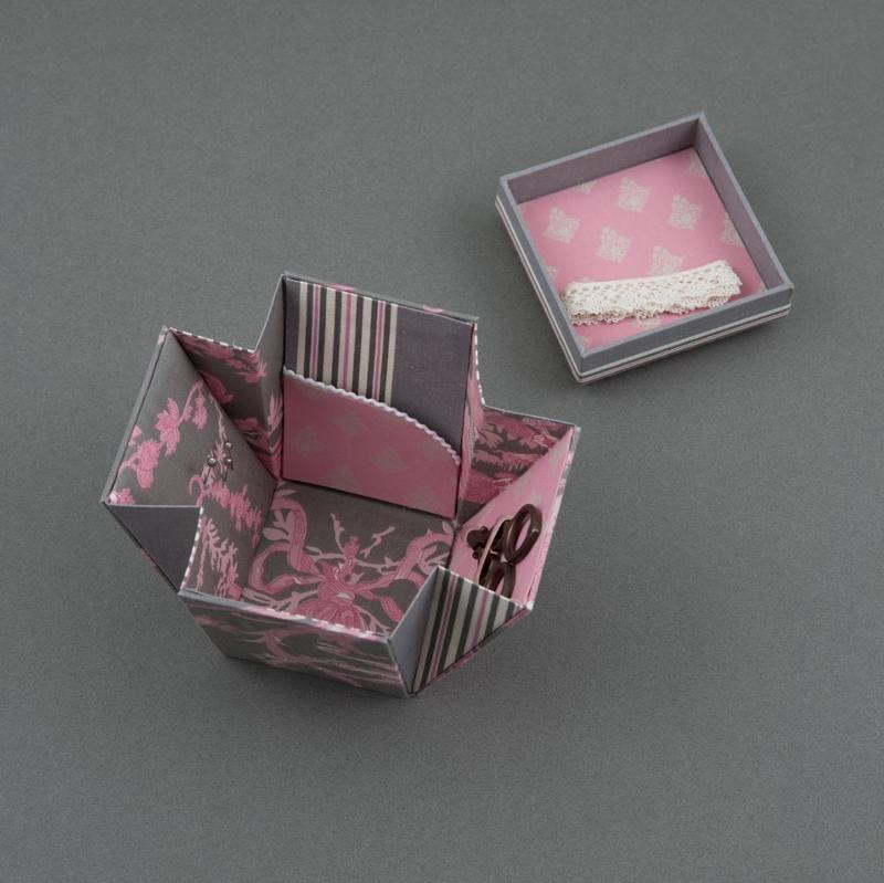 カルトナージュ作品紹介～お裁縫箱～ - 記事 | 日本ヴォーグ社