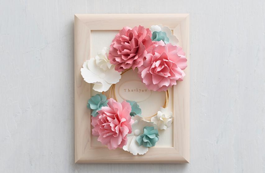 やまもとえみこさんの花の立体切り紙 - 商品 | 日本ヴォーグ社