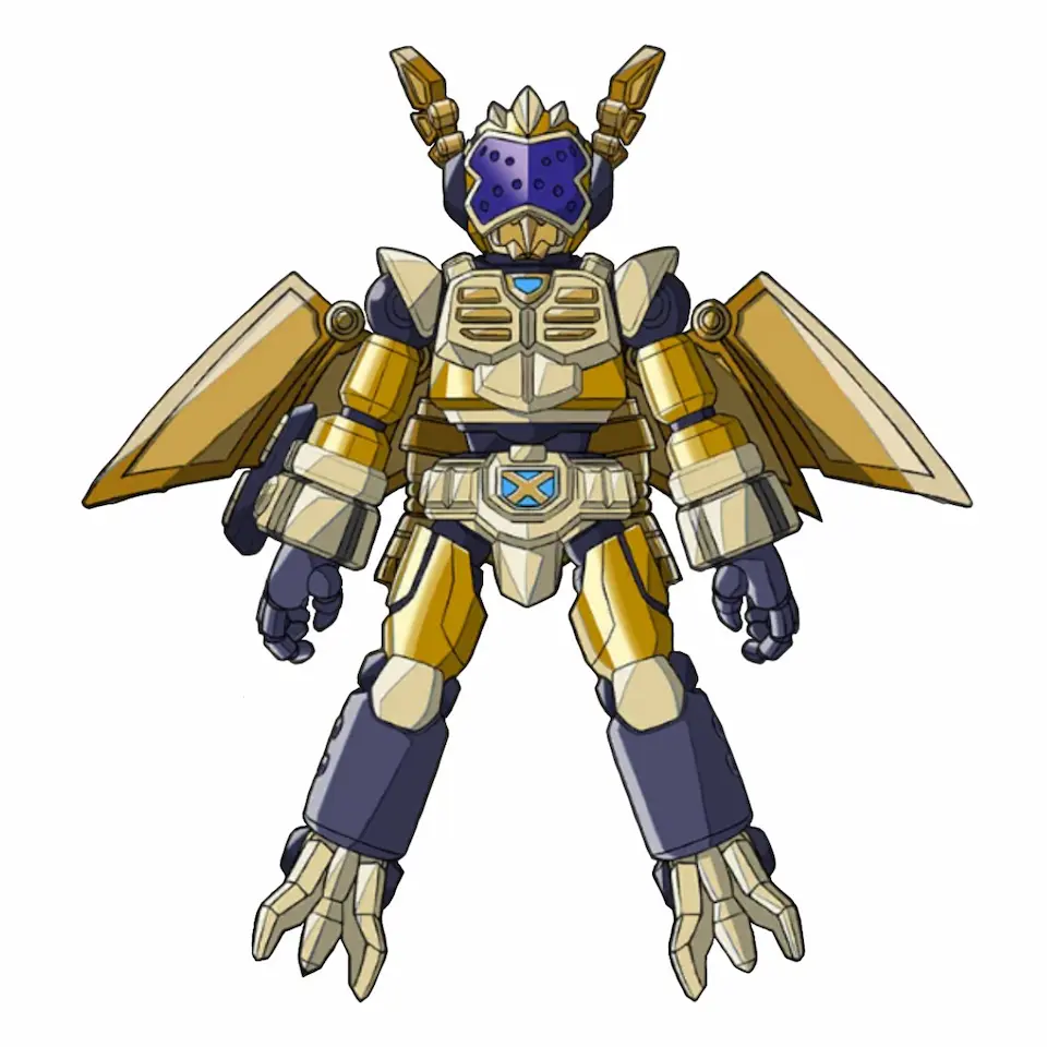 ビビンバードゴールド | ダンボール戦機W | RoboInfo