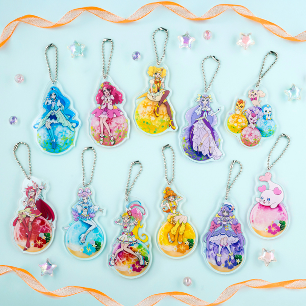 プリキュアオールスターズ】ランダムオーナメントキーホルダー vol.8