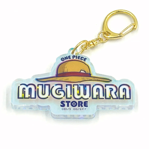 ワンピース】ONE PIECE MUGIWARA STORE HARAJUKU ロゴアクリル