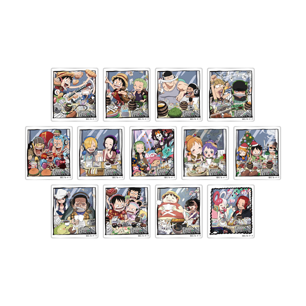 ワンピース】麦わらスペース トレーディングアクリルマグネット Vol.2