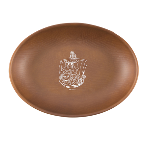 ワンピース】SUNNY KITCHEN ウッド調オーバルプレート（ミニメリー2号