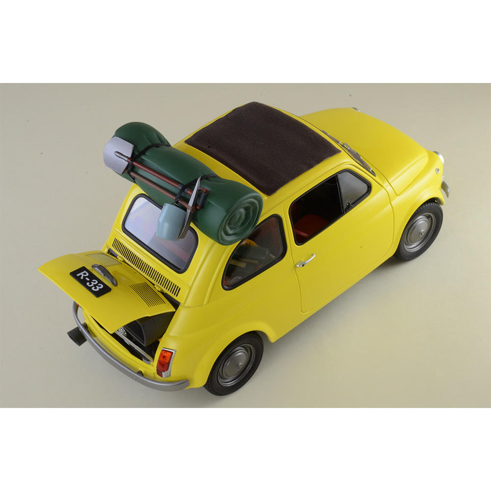ルパン三世 カリオストロの城 FIAT 500 1/12 ダイキャスト製塗装済み