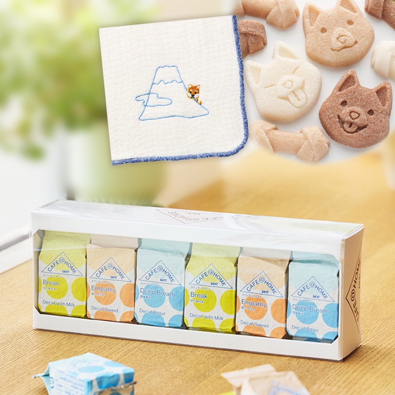 送料無料】犬づくし デカフェコーヒータイムセット（カフェインレス