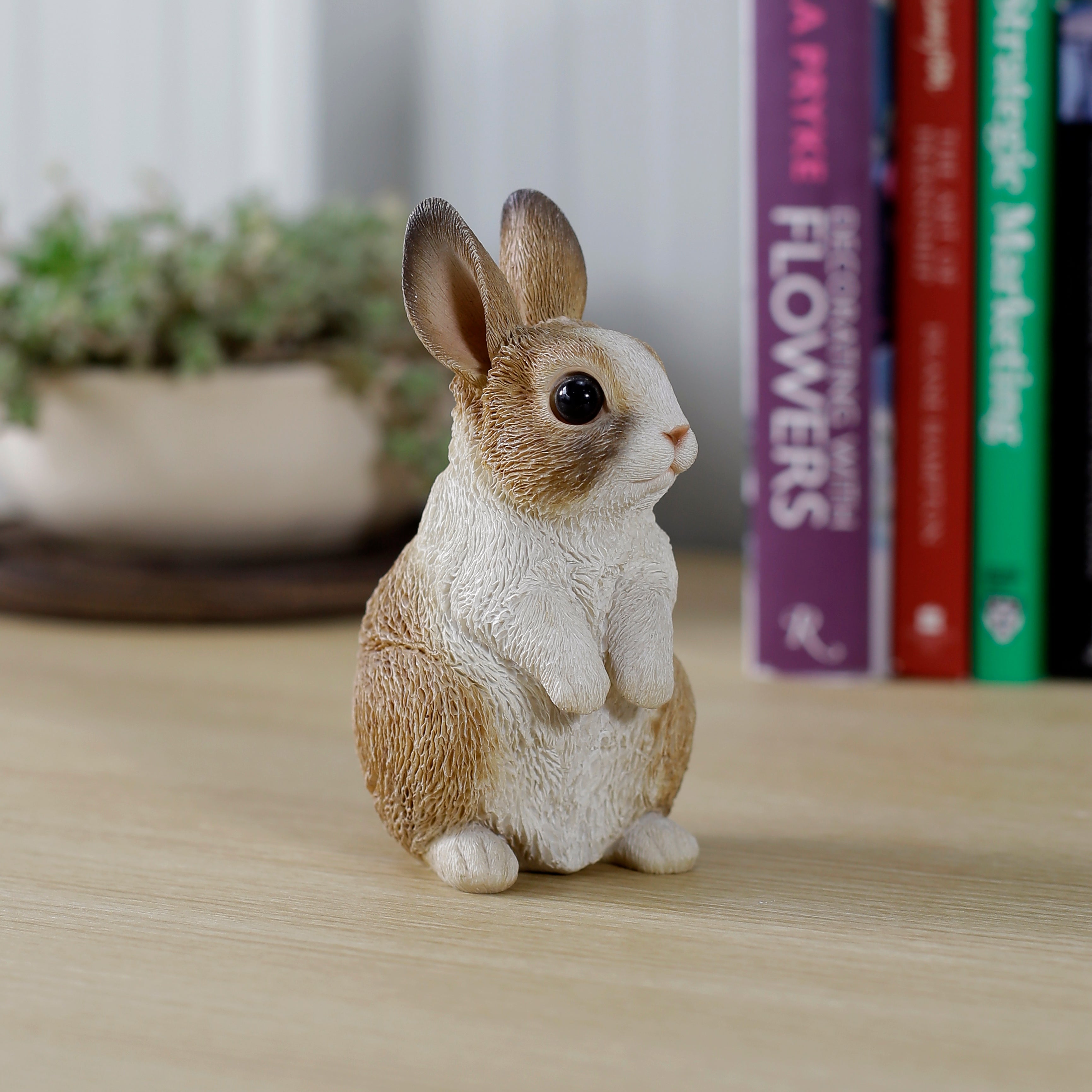 立ちウサギ白ブラウン｜WooBia公式オンラインショップ – WooBia