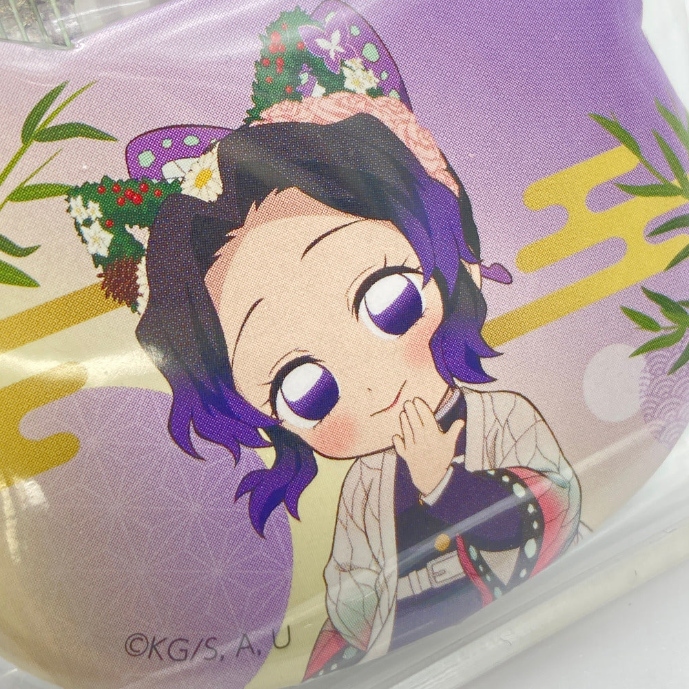 胡蝶しのぶ ねこ型缶バッジ 「鬼滅の刃×ナンジャタウン -特別任務発生