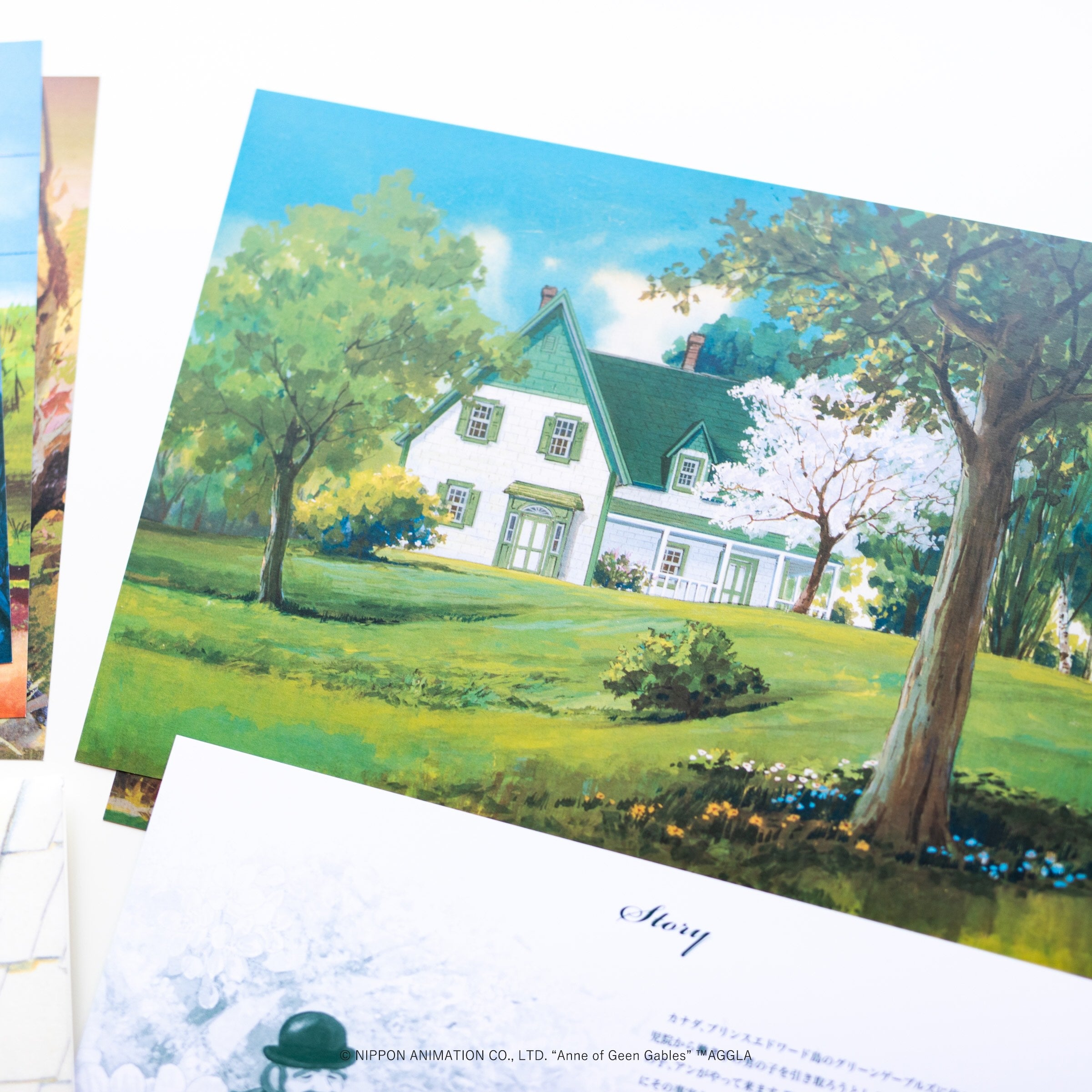 赤毛のアン グリーンゲーブルズへの道』復刻版 封筒入りアート