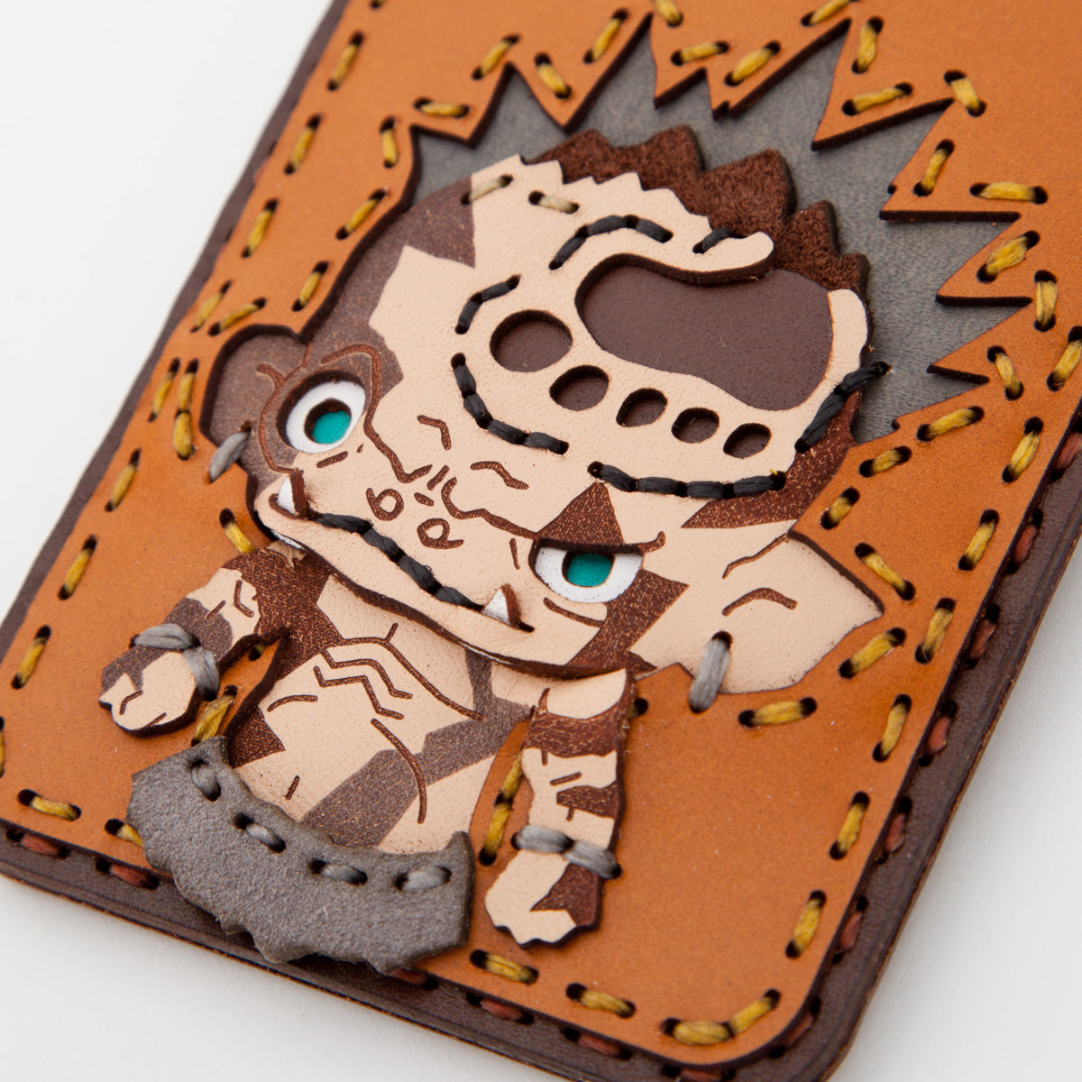 OJAGA DESIGN 邪鬼 カードケース（ブラウン） – ヒキダシストア