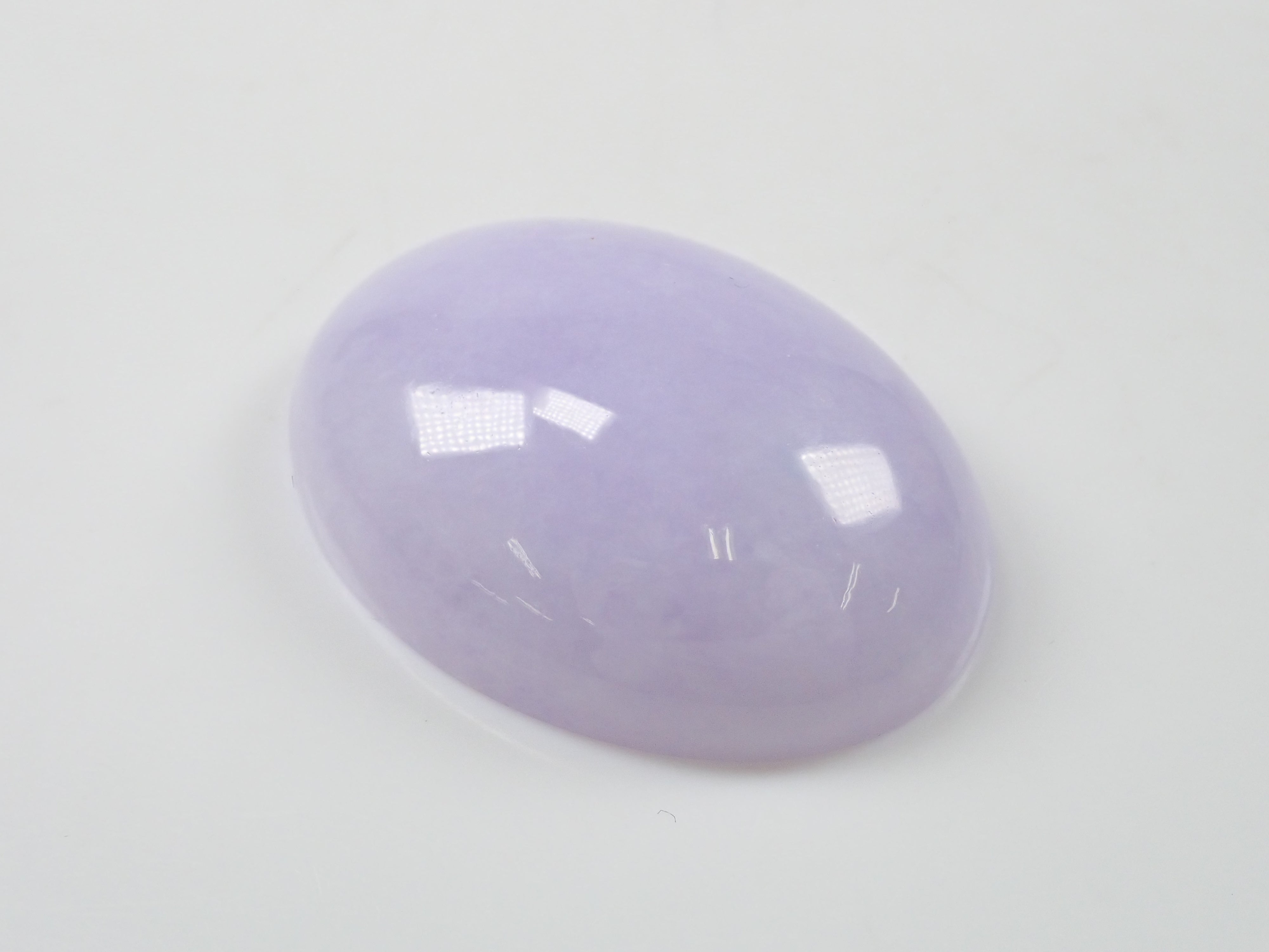 ミャンマー産ラベンダー翡翠（ヒスイ） 78.496ctルース 中宝