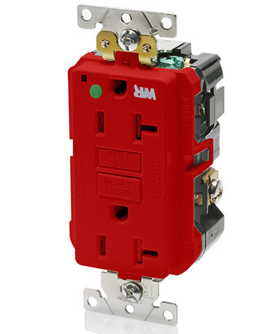 20A, 125V, Hospital Grade, Tamper/Weather-Resistant Duplex Self