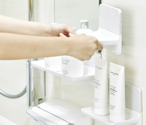 LIXIL・INAX マグネットシェルフ300W 浴室部品 [NT-300A(3)-1S/LW1-EC