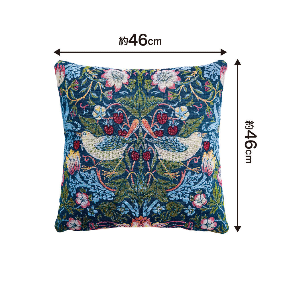 モリスワールドコレクション ジャガード織りクッションカバー