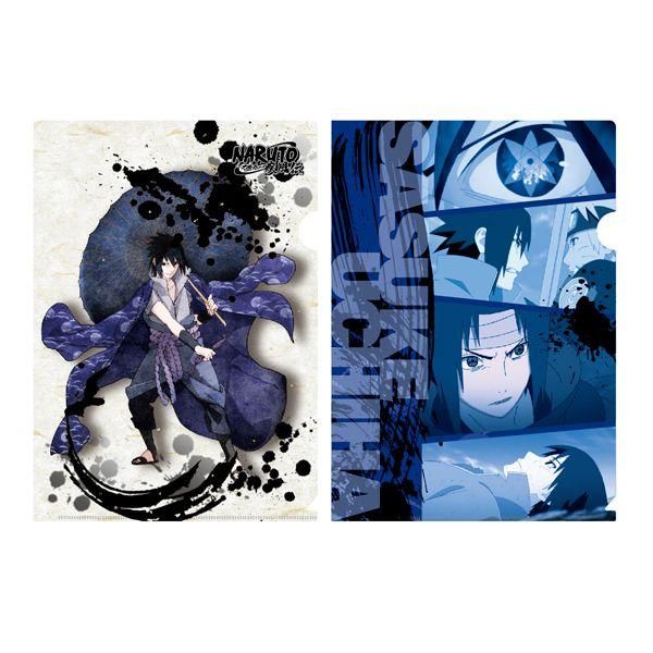 グッズ: NARUTO-ナルト- 疾風伝 A4クリアファイル2枚セット B.うちは
