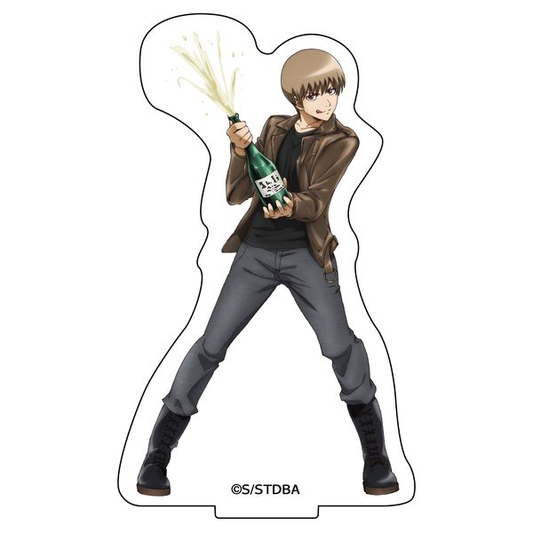 グッズ: 銀魂 アクリルスタンド ライダースver. 沖田総悟: キャラアニ