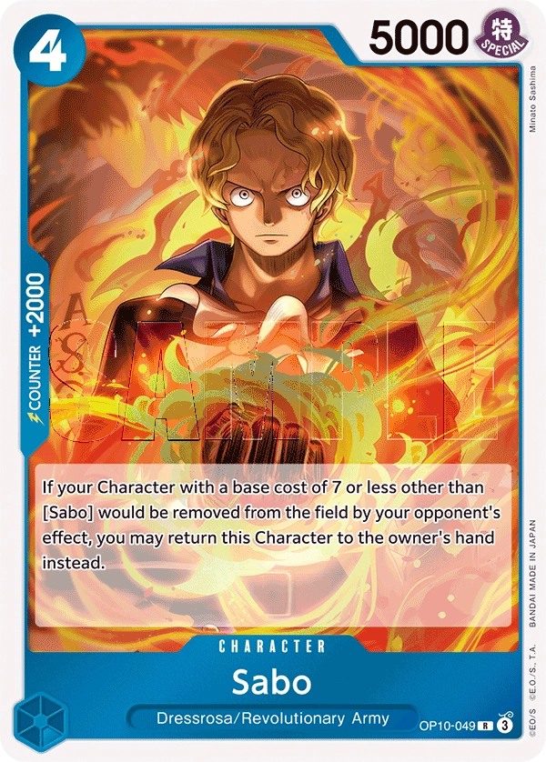 OP10-049 Sabo One Piece Card Game Card | One Piece Card Game