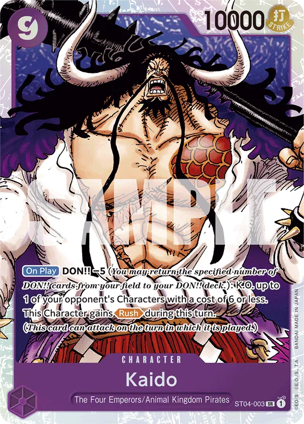 ST04-003_p3 Kaido One Piece Card Game Card | One Piece Card Game