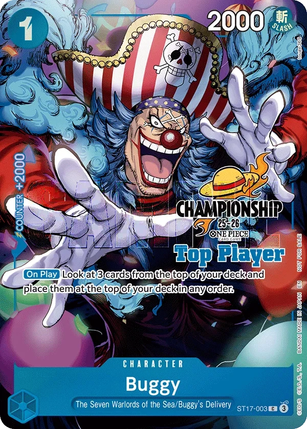 ST17-003_p1 Buggy One Piece Card Game Card | One Piece Card Game