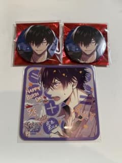 Collar×Malice カラマリ 柳愛時 コースター 缶バッジ セット - メルカリ