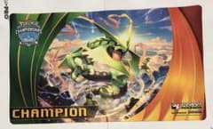 メガレックウザ プレイマット champion ポケモンカード 英語版 海外