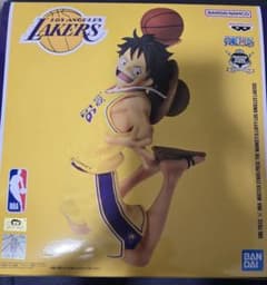 d*4様 ワンピースベースショップ NBAルフィ ロサンゼルスレイカーズ 1