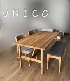 ウニコ SOTO ダイニングテーブル w160 - メルカリ