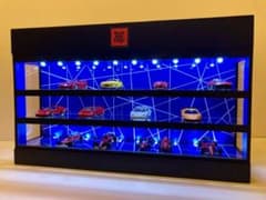 1/64展示30台可・CBU＆WH・3層式ディスプレーBOX / ネオジオラマ