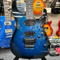 11198】Charvel by Jackson エレキギター ロック式 青 - メルカリ