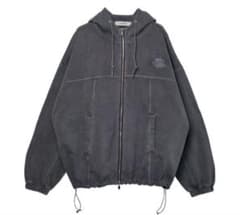 ずっと真夜中でいいのに。陰陽パーカー アウター grey Mサイズ ずとま