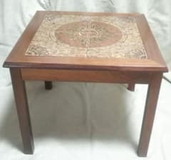 デンマーク タイル トップテーブル ヴィンテージ ローズウッド 北欧