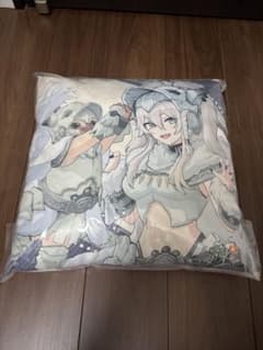 モンスターハンターワイルズ ホロライブ スクエアクッション 獅白